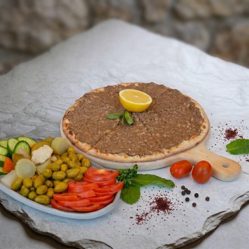لحم بعجين
